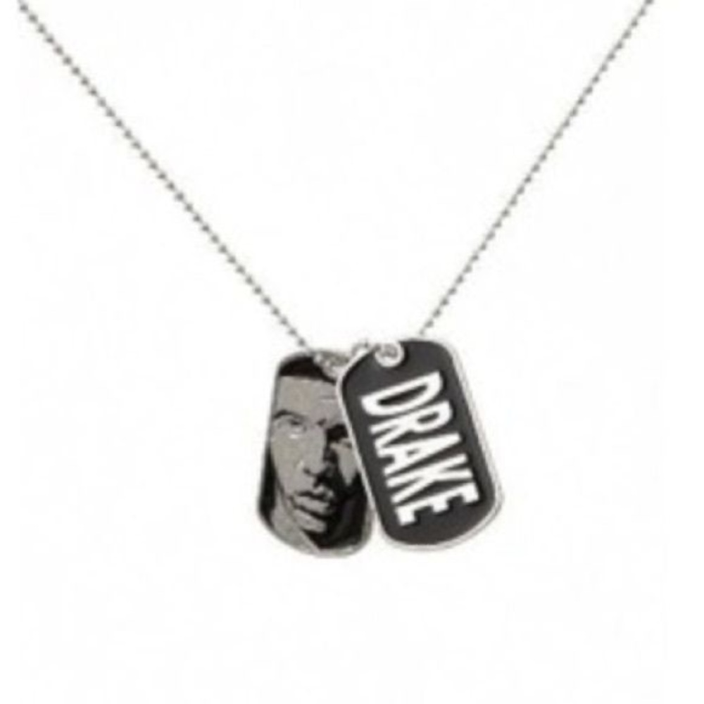 🎤Drake dog tag necklace🎤